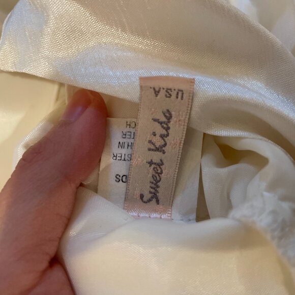 NWOT ivory baby girl evening gown - Picture 6 of 6